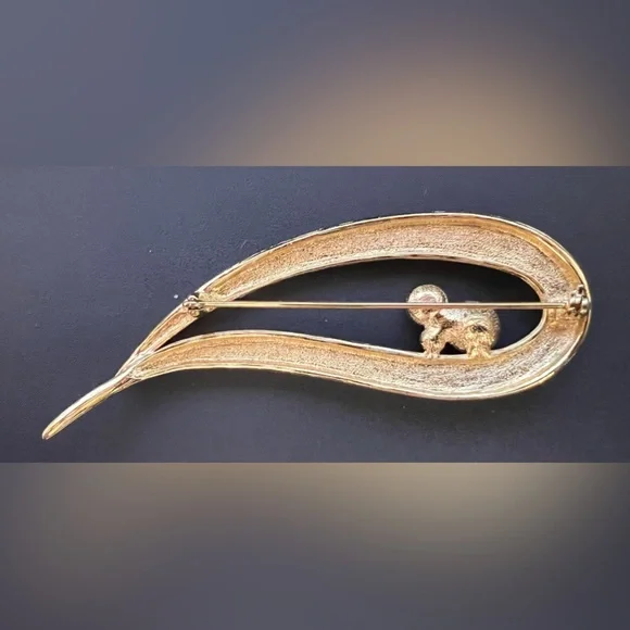 Rare Vintage Erwin Pearl Brooch Rare - Picture 2 of 2